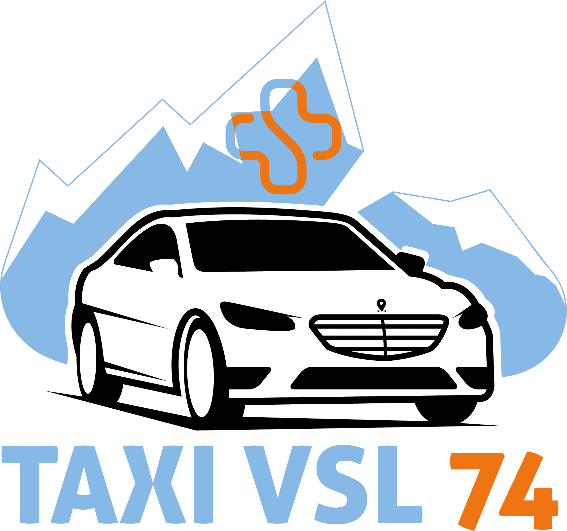 Logo taxi vsl annecy 74